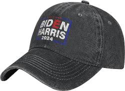 874 Baseball Cap Biden Harris 2024 – Demokrat Liberal 2024 Wahl Schwarz Golf Caps Lässig Snapback Baseball Cap Mode Baseballkappe Für Reisen Außenbereich Outdoor von 874