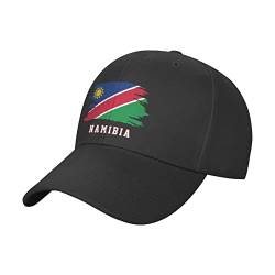 874 Baseball Cap Namibia-Flagge, Namibische Fans Trucker Hut Verstellbar Baseballkappe Unisex Sonnenschutz Basecap Für Running Reisen Outdoor von 874
