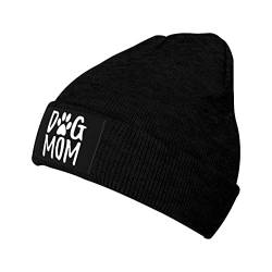 874 Beanie Mütze Hundemama Wintermütze Klassisches Cuffed Hats Bequeme Strickmütze Für Skifahren Wandern Running von 874