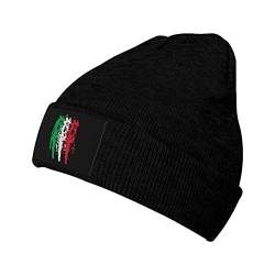 874 Beanie Mütze Italia Italien Italienische Flagge Wintermütze Unisex Strickmütze Weich Cuffed Hats Für Camping Running Skifahren von 874