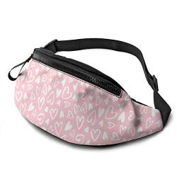 Gurttasche Tag Der Liebe Unisex Hüfttaschen Mode,Atmungsaktiv Damen Brustbeutel Für Herren Running Hundetraining 14X35Cm von 874