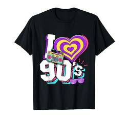 90er Jahre I Love 90s T-Shirt von 90er Jahre Geschenke