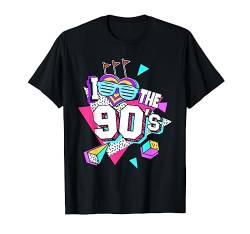 90er Jahre I Love The 90s T-Shirt von 90er Jahre Geschenke