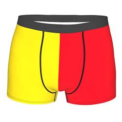 917 Boxershorts Gelb Rot Retroshorts Boxer Soft Unterhose Classic Men Unterwäsche Für Man, Geschenk, Vater M von 917