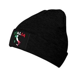 934 Herren Damen Beanie Mütze Italia Italien Italienische Flagge Kopf Wraps Weich Chemo Hut Klassische Slouchy Turban Für Adult Winter Outdoor von 934