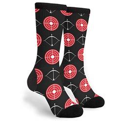 934 Unisex Sportsocken Bogenschießen Sport Socks Haltbarkeit Haussocken Premium Für Geschenk Damen Wandern 40Cm von 934