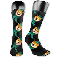 972 Socken Für Herren Shiba Inu Hund Sportsocken Weich Tennissocken Freizeit Casual Sportsocken Atmungsaktiv Neuheit Socken, Für Sport, Outdoor, Geschenke von 972