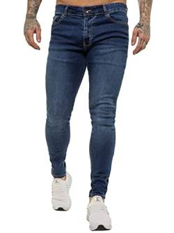 989Zé ENZO EZ326 Herren-Jeans, Sim-Fit, Stretch-Jeans, Denim-Hose, alle Taillengrößen, blau, 32 W/30 L von 989Zé ENZO