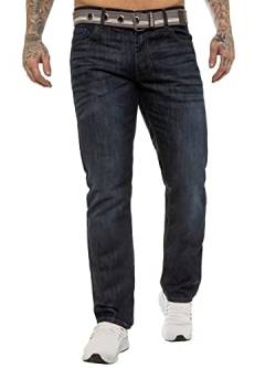 989Zé ENZO Herren-Jeans mit geradem Bein, normale Passform, Denim-Hose, indigo, 30 W/30 L von 989Zé ENZO