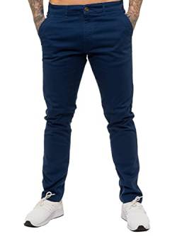 989Zé ENZO Herren Skinny Slim Fit Chinos Stretch Hose Pants, blau, Bundweite: 91 cm, beinlänge: 76 cm (36 W / 30 L) von 989Zé ENZO