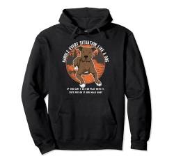 Amstaff Vintage Pullover Hoodie von 99 Gifts American Staffordshire Terrier Retro