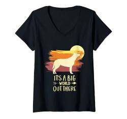 Damen Australian Cattle Dog Retro T-Shirt mit V-Ausschnitt von 99 Gifts Australian Cattle Dog Retro