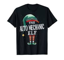 Auto Mechanic Elf Wichtel Gnome Elfen Weihnachten T-Shirt von 99 Gifts Christmas Elf Matching X-Mas Family Party