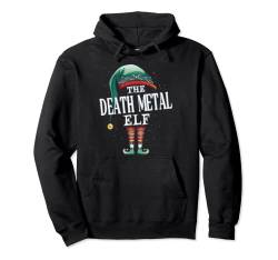 Death Metal Elf Wichtel Gnome Elfen Weihnachten Pullover Hoodie von 99 Gifts Christmas Elf Matching X-Mas Family Party