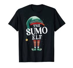 Sumo Elf Wichtel Gnome Elfen Weihnachten T-Shirt von 99 Gifts Christmas Elf Matching X-Mas Family Party