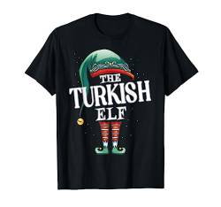 Turkish Elf Wichtel Gnome Elfen Weihnachten T-Shirt von 99 Gifts Christmas Elf Matching X-Mas Family Party