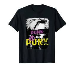 Punk Is Alive Album Cover Grunge Retro Vintage Punk Art T-Shirt von 99 Gifts Dark Aesthetic Hardcore Punk Rock