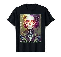 Japanese Cyberpunks Anime & Manga Skull Vaporwave T-Shirt von 99 Gifts Japan Aesthetic Retro 90s 80s Streetwear