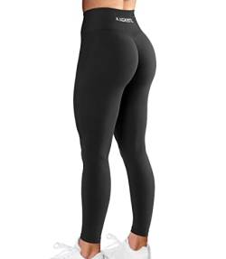 A AGROSTE Workout-Leggings für Frauen, nahtlos, Scrunch-Butt-Lifting-Leggings, hohe Taille, Yogahose, bequeme Strumpfhose von A AGROSTE