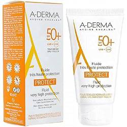 ADERMA Gesichts-Sonnencreme 1er Pack (1x 150 g) von A-Derma