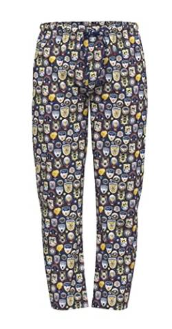 A FISH NAMED FRED Pyjamahose - Schlafanzug - Homewear - Hose, Skigebiet Badges, Grösse:XXL, Farbe:Design 011 von A FISH NAMED FRED