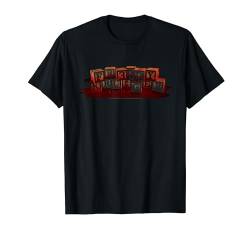 Ein Albtraum auf Elm Street Freddy Blutige Blöcke T-Shirt von A Nightmare On Elm Street