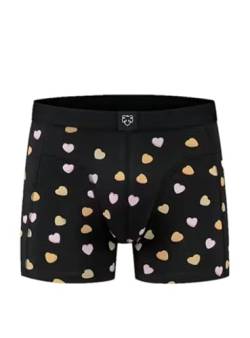 A-dam - Boxershorts - Candy Hearts - Black - M von A-dam