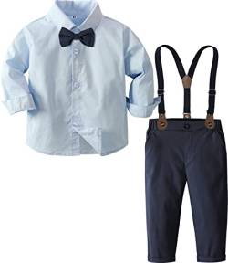 mintgreen Baby Anzug Junge, Kleinkind Taufe Hochzeit Outfits Kleidungsset, Blau, 18-24 Monate, 90 von A&J DESIGN