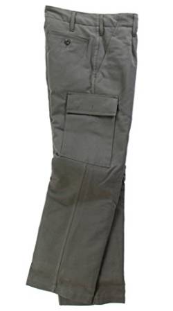 A. Blöchel Bewährte und einsatzerprobte gefüttertete Thermfeldhose Moleskin Thermohose der Deutschen Bundeswehr nach TL Farbe Oliv Größe 1-13 (12) von A. Blöchel