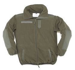 A. Blöchel Wind+ wasserdichter Windbreaker Warme Fleece-Jacke mit Membrane Wandererjacke Oliv Übergrößen S-5XL (XXXXL) von A. Blöchel