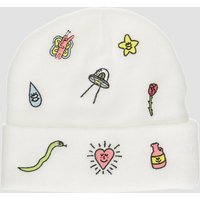 A.Lab Ellison Banter Beanie white von A.Lab