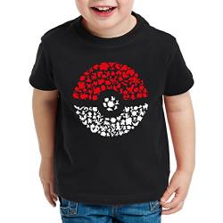 A.N.T. Fang sie alle T-Shirt für Kinder Poke Ball Monster Spiel online, Größe:152 von A.N.T. Another Nerd T-Shirt
