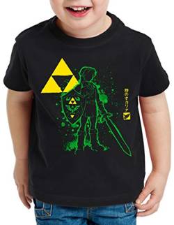 A.N.T. Hyrule Abenteurer T-Shirt für Kinder lite SNES Ocarina link, Größe:140 von A.N.T. Another Nerd T-Shirt