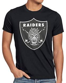A.N.T. Tusken Raiders Herren T-Shirt American Football Team Tatooine, Größe:M, Farbe:Schwarz von A.N.T. Another Nerd T-Shirt