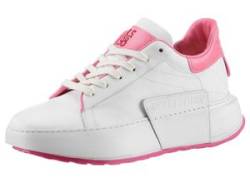 Plateausneaker A.S.98 "Hilfi" Gr. 38, pink (weiß, pink) Damen Schuhe Sneaker von A.S.98