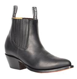 A1 FASHION GOODS Ama79 Black, Herren Cowboystiefel, Schwarz - schwarz - Größe: 42 von A1 FASHION GOODS