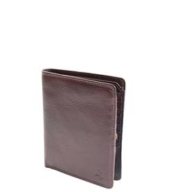 A1 FASHION GOODS Herren-Geldbörse aus echtem Leder, mit Brusttasche, faltbar, für Geldkarten, RFID-Sicherheit, braun, Medium L11.0 x W1.5 x H13.0 cm, Casual von A1 FASHION GOODS