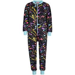 A2Z 4 Kids Baumwolle Onesie Für Kinder Strampelanzug Pyjama - Cotton 240 Onesie Aqua 11-12 von A2Z 4 Kids