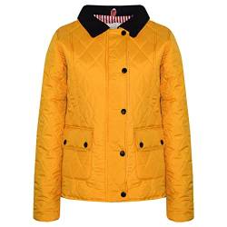 A2Z 4 Kids Kinder Jacke Mädchen Gesteppt Gepolsterter - Girls Quilted Jacket 038 Mustard 11-12. von A2Z 4 Kids