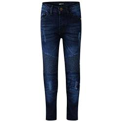 A2Z 4 Kids Kinder Jungen Dehnbar Jeans Designer Zerrissene - Boys Jeans J501 Dark Blue 7-8 von A2Z 4 Kids