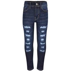 A2Z 4 Kids Kinder Jungen Jeans Dunkelblau Denim Gerippt - Jeans JN58 Dark Blue._9-10 von A2Z 4 Kids