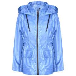 A2Z 4 Kids Kinder Mädchen Jungen Regenmäntel Jacken Himmelblau Leichte - Raincoat Jacket 448 Sky Blue_11-12 von A2Z 4 Kids