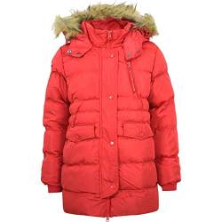 A2Z 4 Kids Mädchen Jungs Mode Gepolstert Beiläufig Schule Jacke Blase - Jacket JK34 Red 5-6 von A2Z 4 Kids