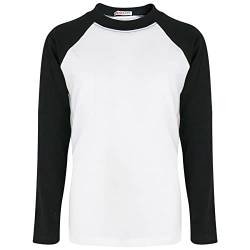 A2Z 4 Kids Raglan Stil T Shirt Farbe Kontrast Spitze Super - T Shirt PL425 Black 3-4 von A2Z 4 Kids