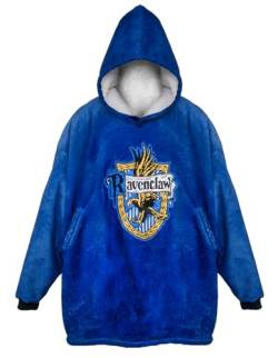 Harry Potter Ravenclaw Oversize-Decke Hoodie Blau, blau, One size von AAA Merchandise