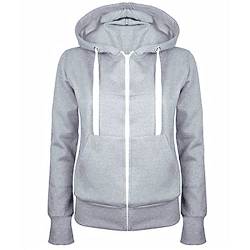 AACH Damen Hoodie mit Kapuze Jacke Sportlich Casual Sweatjacke Mode Loose Sweatshirt Dicke Warm Winterjacke Lang Sportoberteile Winter Kapuzenshirt Hoodies jacke Steppjacke Leicht Jacken von AACH