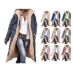 AACH Damen Wintermäntel Warm Doppelseitige Plüsch Mantel Auf Beiden Seiten Parka mit Fell Kapuze Warm Sherpa Fleece Gefütterter Frauen Oberbekleidung pullover sale damen von AACH