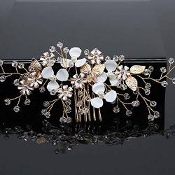 Kopfbedeckungen für Frauen Haarspangen Haarspangen for Frauen Haarschmuck for die Braut Haarkämme Hochzeit Haarspangen Zubehör Schmuck Handgemachte Frauen Haarschmuck Kopfbedeckungen By Krone Tiara von AAOCLO