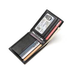 AAPIE Personalisieren Sie Namen Kohlefaser Muster Smart Wallet Kartenhalter Geldtasche Slim Wallet Für Männer Geldbörse Kreditkartenhalter von AAPIE