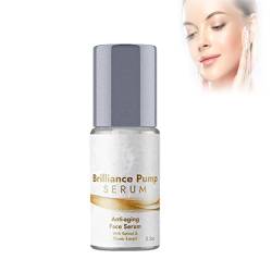 Brilliance Pump Serum, Anti-Aging-Feuchtigkeitscreme für die Augen, Anti-Aging-Gesichtsserum, Retinol hilft, feine Linien und Falten zu reduzieren, die für alle Hauttypen geeignet sind (1pcs) von AAPIKA